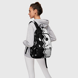 Рюкзак НОВОГОДНИЙ GEOMETRY DASH SMILE 2022, цвет: 3D-принт — фото 2