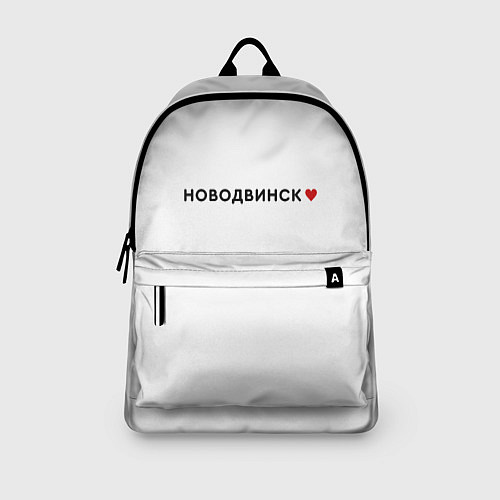 Рюкзак Новодвинск love black V / 3D-принт – фото 3