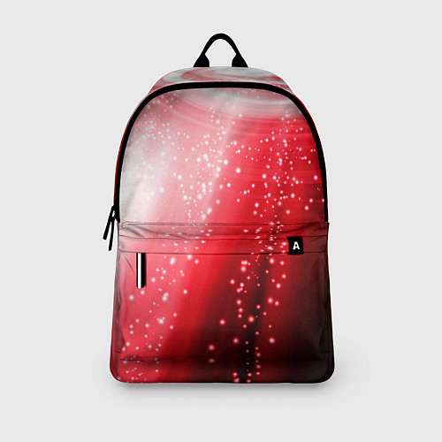 Рюкзак Красная космическая спираль / 3D-принт – фото 3