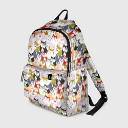 Рюкзак Мультяшные Лисята, цвет: 3D-принт