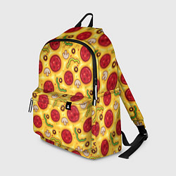 Рюкзак Pizza salami, цвет: 3D-принт
