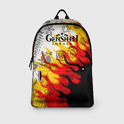 Рюкзак Genshin Impact - Fire / 3D-принт – фото 3