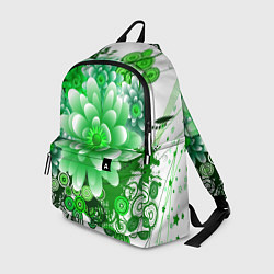 Рюкзак Яркая пышная летняя зелень, цвет: 3D-принт
