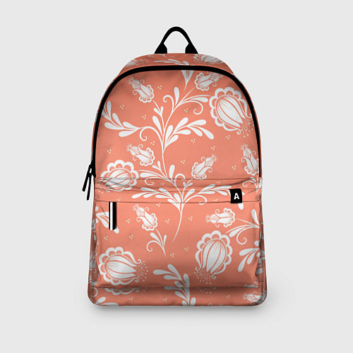 Рюкзак Красочный ЦвеТочный Узор / 3D-принт – фото 3