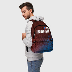 Рюкзак БМВ BMW - Краски, цвет: 3D-принт — фото 2
