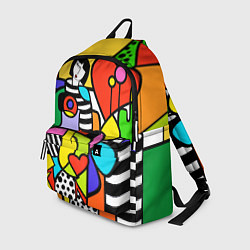 Рюкзак Romero Britto - valentines day, цвет: 3D-принт