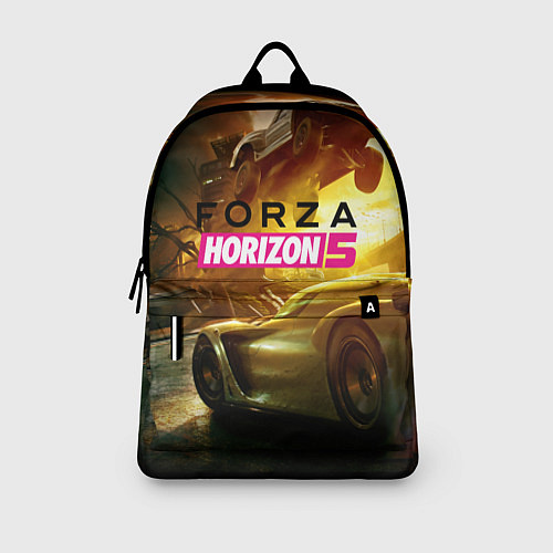 Рюкзак Forza Horizon 5 - crazy race / 3D-принт – фото 3