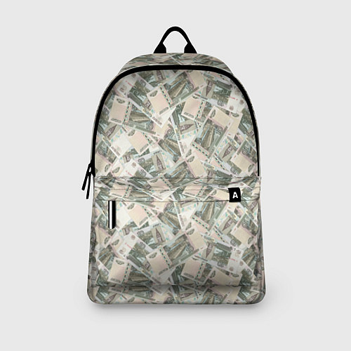 Рюкзак Банкноты 10 рублей / 3D-принт – фото 3
