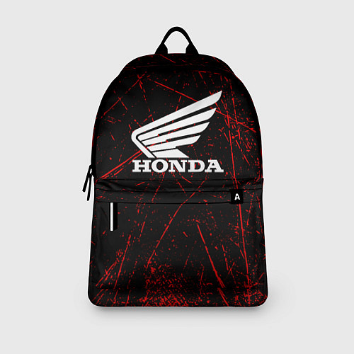 Рюкзак Honda Красные линии / 3D-принт – фото 3