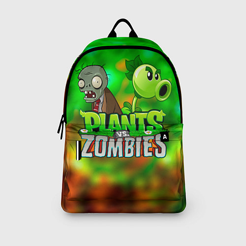 Рюкзак Plants vs Zombies горохострел и зомби / 3D-принт – фото 3
