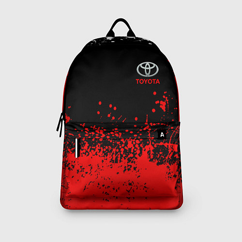 Рюкзак Toyota брызги красок / 3D-принт – фото 3