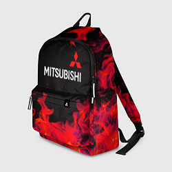 Рюкзак Mitsubishi пламя огня, цвет: 3D-принт