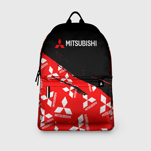 Рюкзак Mitsubishi - Диагональ паттерн / 3D-принт – фото 3