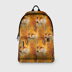 Рюкзак Рыжая лисица - паттерн, цвет: 3D-принт — фото 2