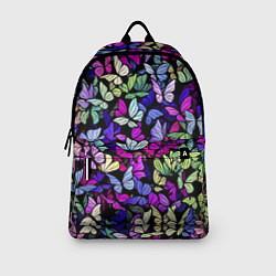Рюкзак Витражные бабочки, цвет: 3D-принт — фото 2