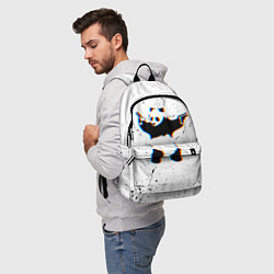 Рюкзак Banksy Panda with guns Бэнкси, цвет: 3D-принт — фото 2