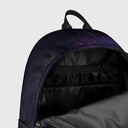 Рюкзак Горный пейзаж со звёздным небом и северным сиянием, цвет: 3D-принт — фото 2