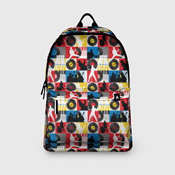 Рюкзак Рок-н-ролл, винил, запись музыки, цвет: 3D-принт — фото 2