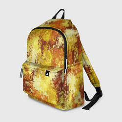 Рюкзак Спортивный камуфляж Пикси - Лимон, цвет: 3D-принт