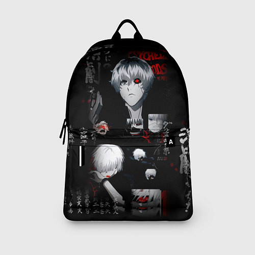 Рюкзак Токийский Гуль Иероглифы Tokyo Ghoul / 3D-принт – фото 3