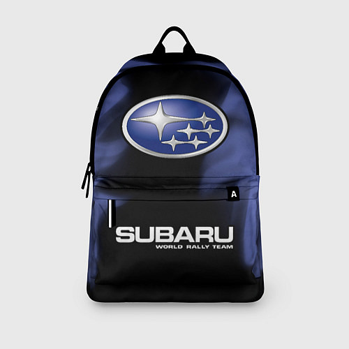 Рюкзак SUBARU RACING - Пламя / 3D-принт – фото 3