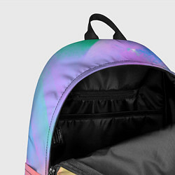 Рюкзак Красочный неон, цвет: 3D-принт — фото 2