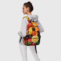 Рюкзак ИЗОБИЛИЕ ФРУКТОВ, цвет: 3D-принт — фото 2