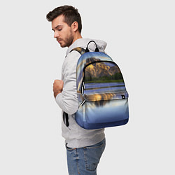 Рюкзак Горы mountains, цвет: 3D-принт — фото 2