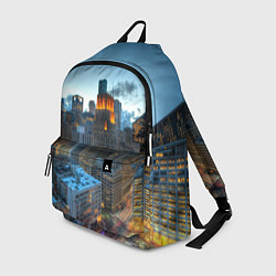 Рюкзак Городские будни, цвет: 3D-принт