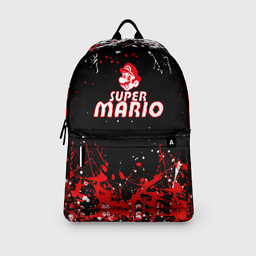 Рюкзак Super mario брызги красок / 3D-принт – фото 3