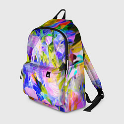 Рюкзак Красочный цветочный узор Весна - Лето 2023 Colorfu, цвет: 3D-принт