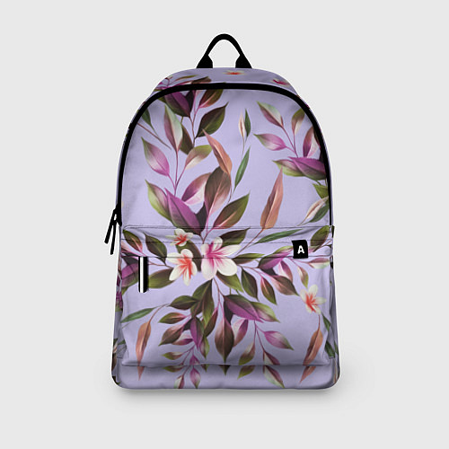 Рюкзак Цветы Вересковый Сад / 3D-принт – фото 3