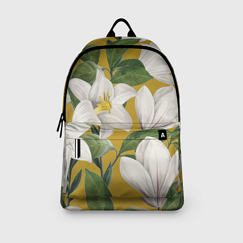Рюкзак Цветы Белые Лилии / 3D-принт – фото 3