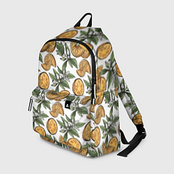 Рюкзак Узор из тропических апельсинов, цвет: 3D-принт