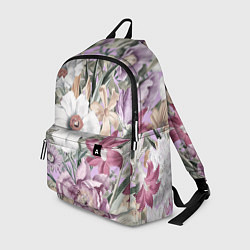 Рюкзак Цветы Фиолетовый Клематис, цвет: 3D-принт