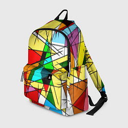 Рюкзак ЦВЕТНОЙ ВИТРАЖ, цвет: 3D-принт