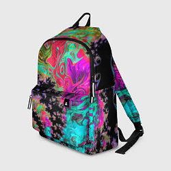 Рюкзак Сюрреалистическая фрактальная композиция Мода Surr, цвет: 3D-принт