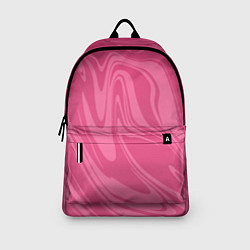 Рюкзак РОЗОВЫЕ РАЗВОДЫ КРАСКИ МРАМОРНЫЙ, цвет: 3D-принт — фото 2