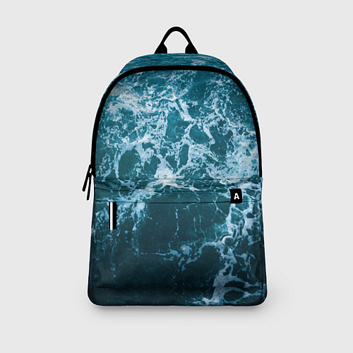 Рюкзак Blue ocean / 3D-принт – фото 3