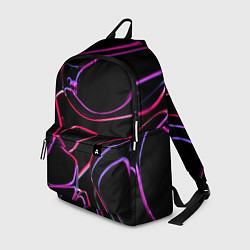 Рюкзак Неоновые линзы во тьме - Розовый, цвет: 3D-принт