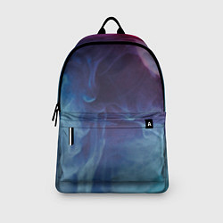 Рюкзак Неоновый дым - Голубой и розовый, цвет: 3D-принт — фото 2