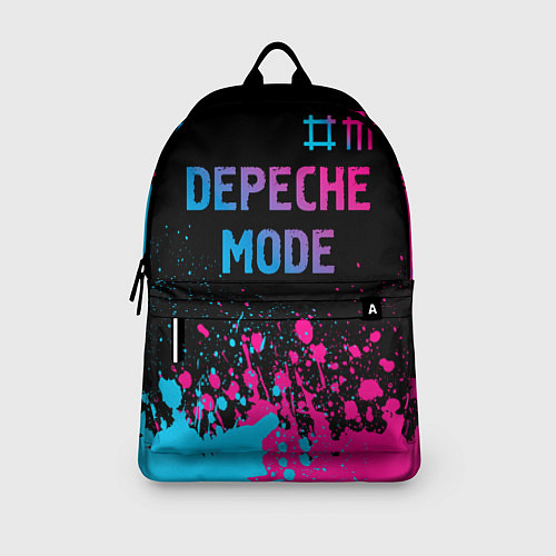 Рюкзак Depeche Mode Neon Gradient / 3D-принт – фото 3