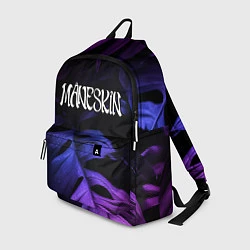 Рюкзак Maneskin Neon Monstera, цвет: 3D-принт