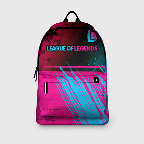 Рюкзак League of Legends Neon Gradient / 3D-принт – фото 3