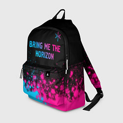 Рюкзак Bring Me the Horizon Neon Gradient, цвет: 3D-принт