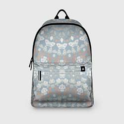 Рюкзак Коралловый и серо-голубой, мандала, цвет: 3D-принт — фото 2