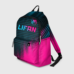 Рюкзак Lifan Auto Neon Gradient, цвет: 3D-принт