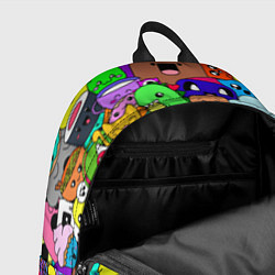 Рюкзак Монстрики Nastiprazdnik, цвет: 3D-принт — фото 2