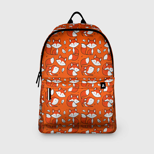 Рюкзак Red foxes / 3D-принт – фото 3
