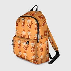 Рюкзак Funny monkeys, цвет: 3D-принт
